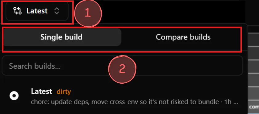 top right corner of bundle analyzer UI top right corner of bundle analyzer UI